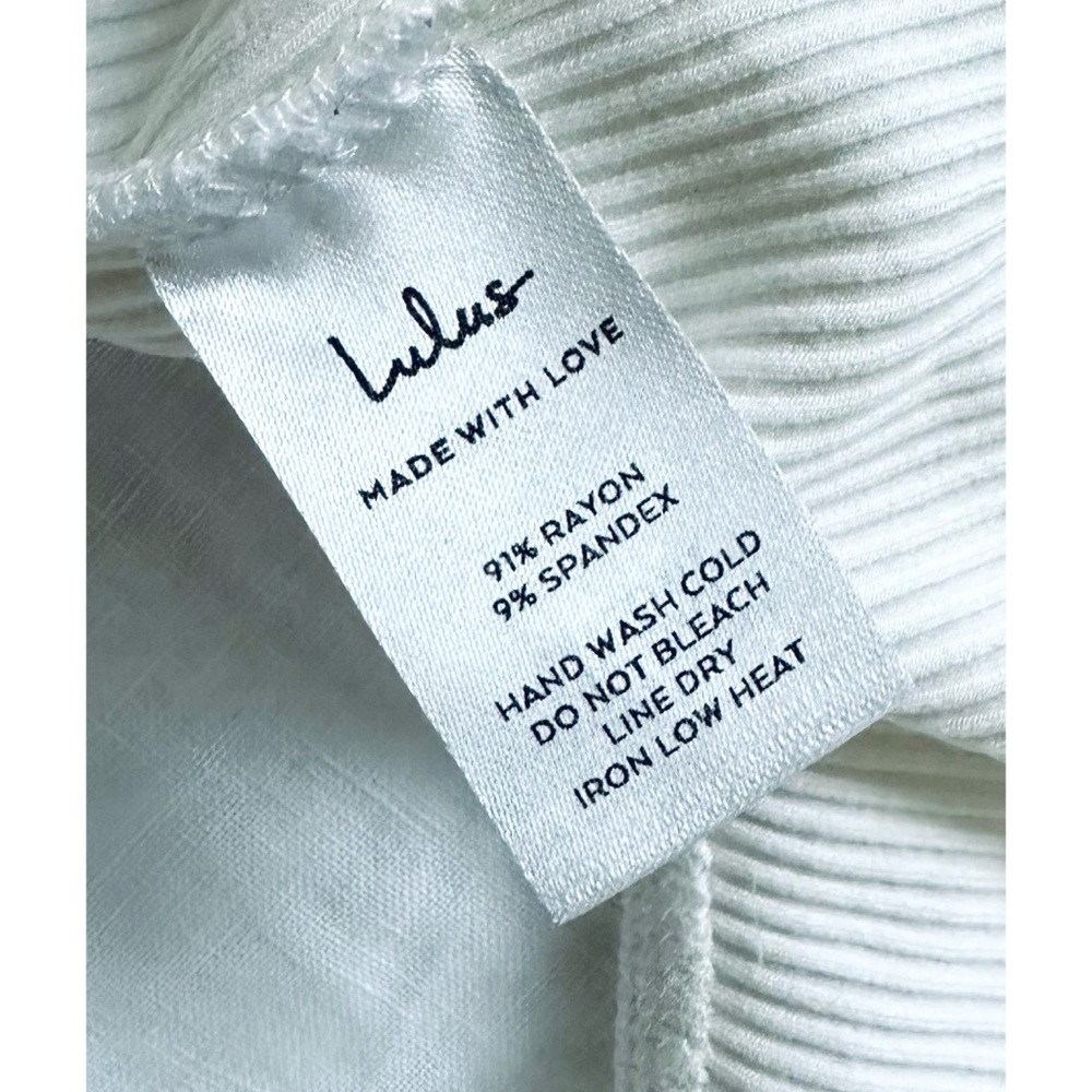 Lulu's Mock Neck Open Back Halter Bodysuit - Picture 7 of 7